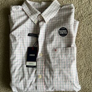 IZOD Men’s Premium Essentials Button Down Medium